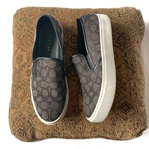 Coach Cameron Slip On Sneakers - Black - 8